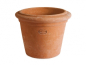Preview: Mini Vaso Liscio – pot en terre cuite d’Impruneta fait main pour herbes et petites plantes